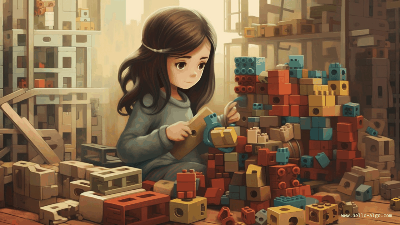 Assembling blocks